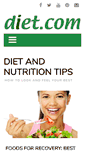 Mobile Screenshot of diet.com